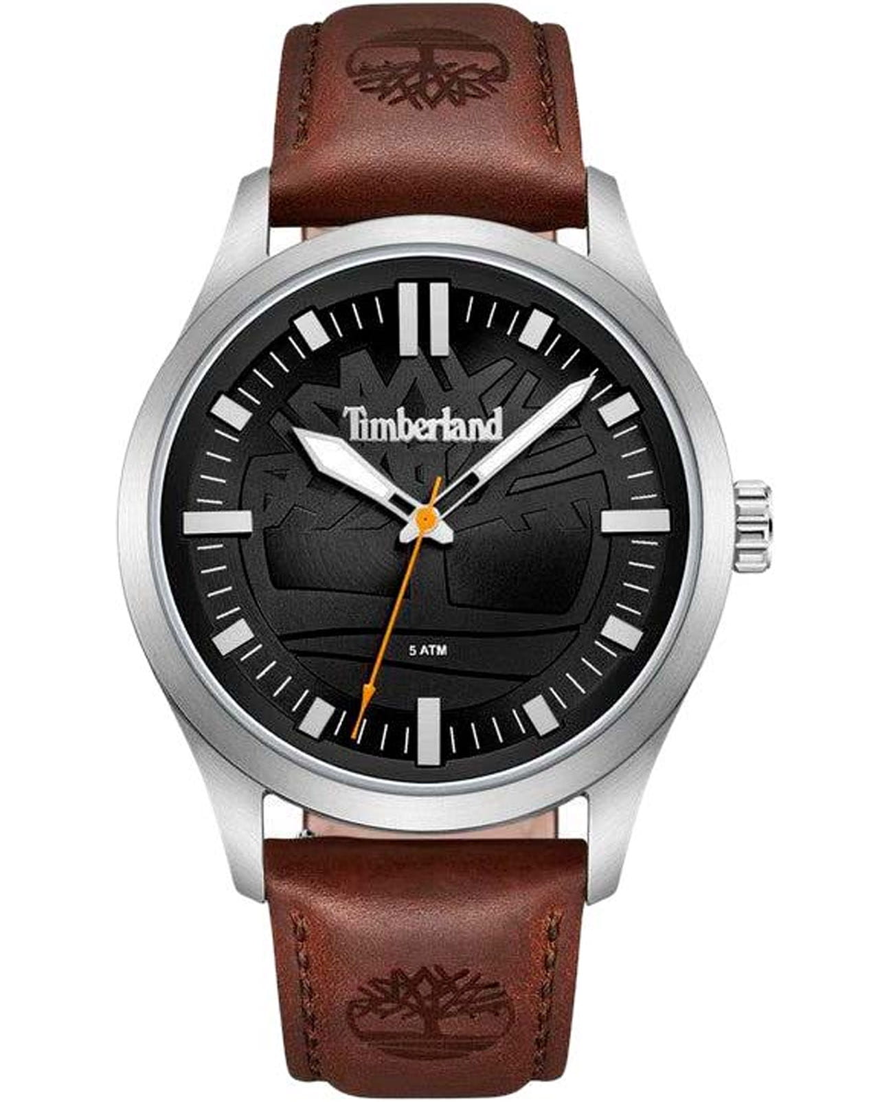 Timberland Timberland Rambush TDWGA0029602  TDWGA0029602 кварцевые мужские часы черный циферблат, браслет кожаный — вид спереди